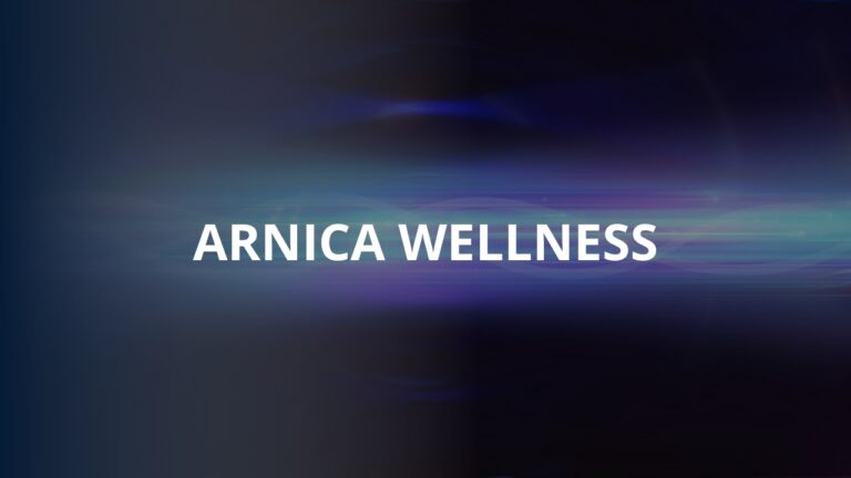Arnica Wellness